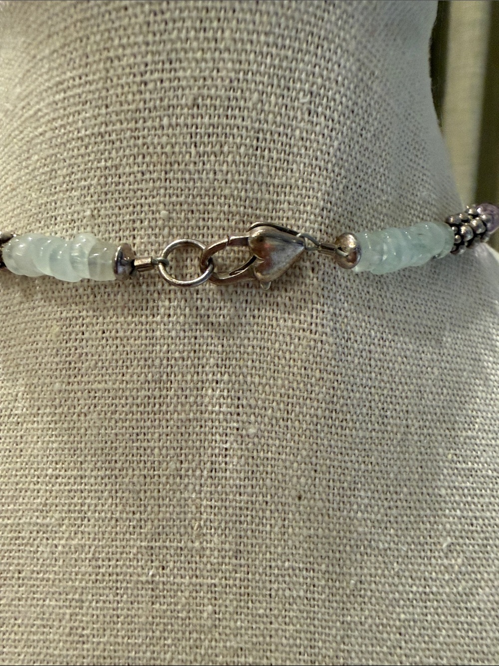 Breaded Multi Color Necklace - Picture 3 of 4